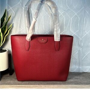 Red Kate Spade tote